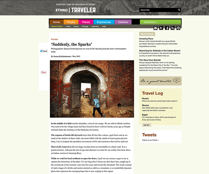 Ethnotraveler interview